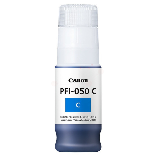 Original Canon 5699C001 / PFI-050 C Tinte cyan 70 ml