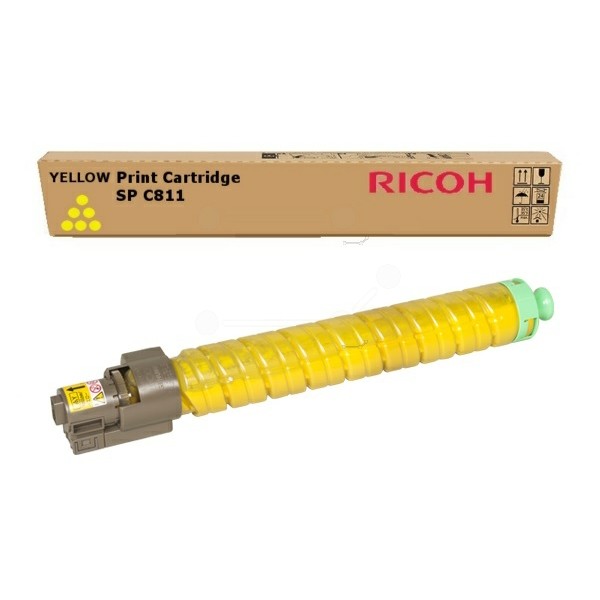 Original Ricoh 821218 / TYPE SPC 811 Toner gelb 15.000 Seiten
