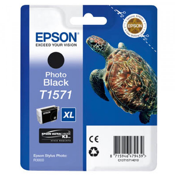 Original Epson C13T15714010 / T1571 Tinte photo black 25,9 ml