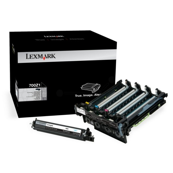 Original Lexmark 70C0Z10 / 700Z1 Belichtungseinheit black 40.000 Seiten