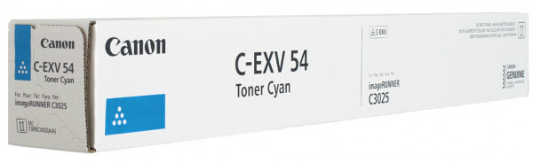 Original Canon 1395C002 / C-EXV54C Toner cyan 8.500 Seiten