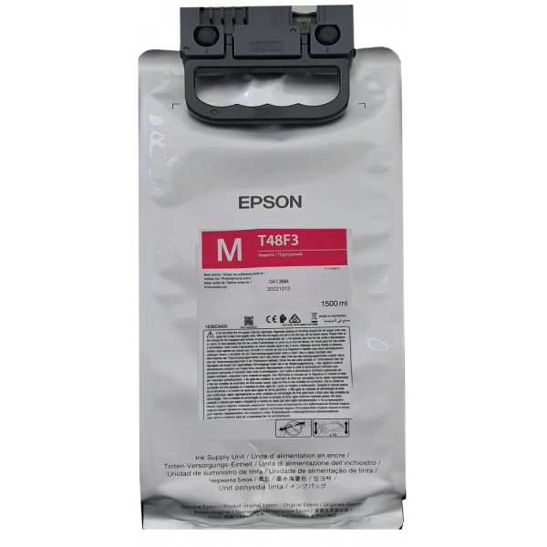 Original Epson C13T48F300 Tinte magenta 1500 ml