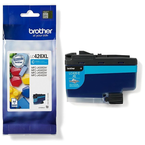 Original Brother LC-426XLC Tinte cyan 5.000 Seiten