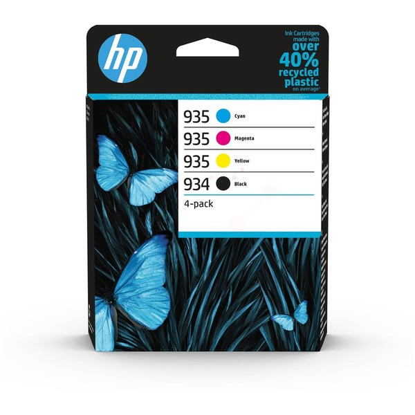 Original HP 6ZC72AE / 934/935 Tinte MultiPack Bk,C,M,Y 10ml + 3x4,5ml