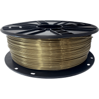 3D-Filament Seiden-PLA bronze mit Perlglanz 1.75mm 1000g Spule