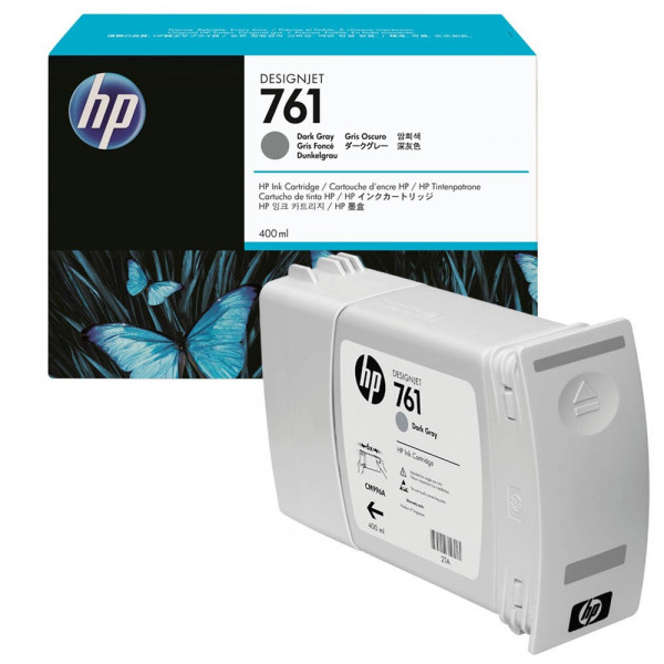 Original HP CM996A / 761 Tinte gray dunkel 400 ml