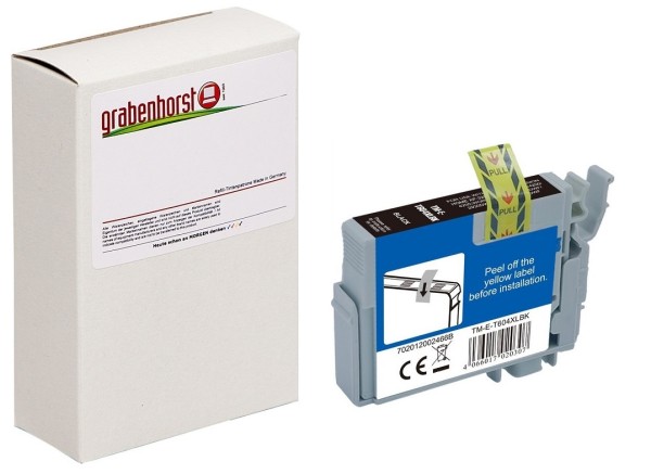 Alternativ Epson C13T10H14010 / 604XL Tinte black 8,9 ml 500 Seiten