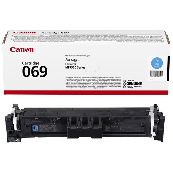 Original Canon 5093C002 / 069 Toner cyan 1.900 Seiten