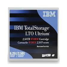 Original IBM 00V7591 , LTO6 / LTO Ultrium 6 , 2,5TB / 6,25TB Datenträger WORM