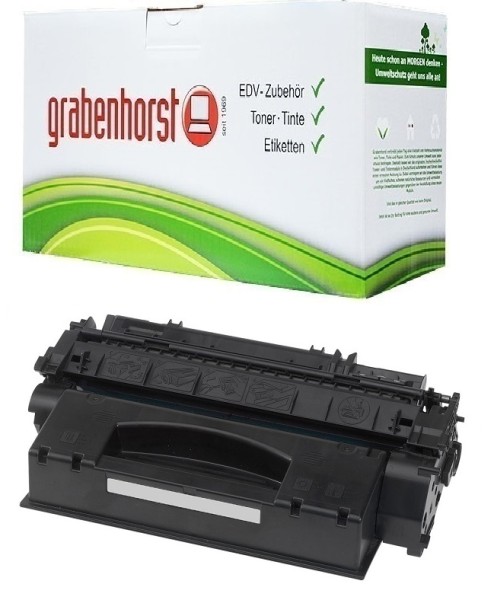 Alternativ HP Q7553X / 53X Toner black 14.000 Seiten