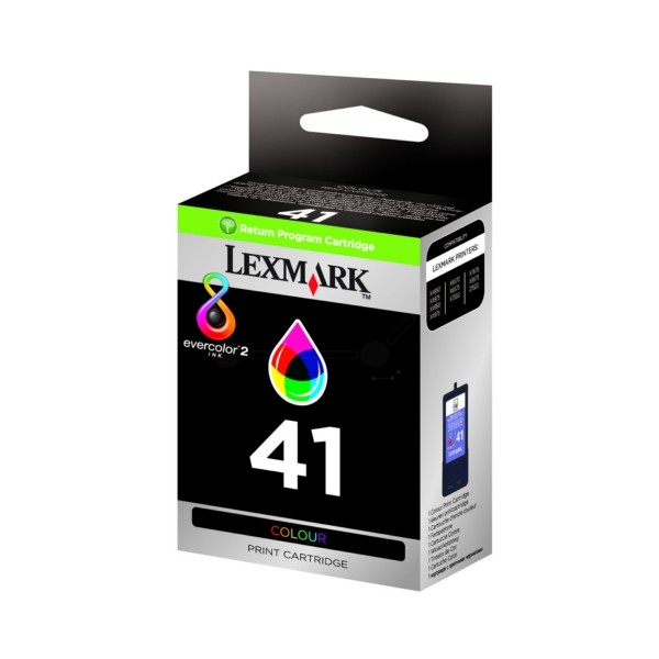 Original Lexmark 18Y0141E / 41 Druckkopfpatrone color return program 210 Seiten