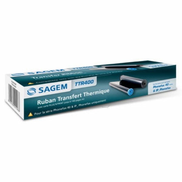 Original Sagem 252422074 / TTR400 Thermo-Transfer-Rolle 140 Seiten