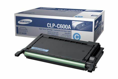 Original Samsung CLP-C600A Toner cyan 4.000 Seiten
