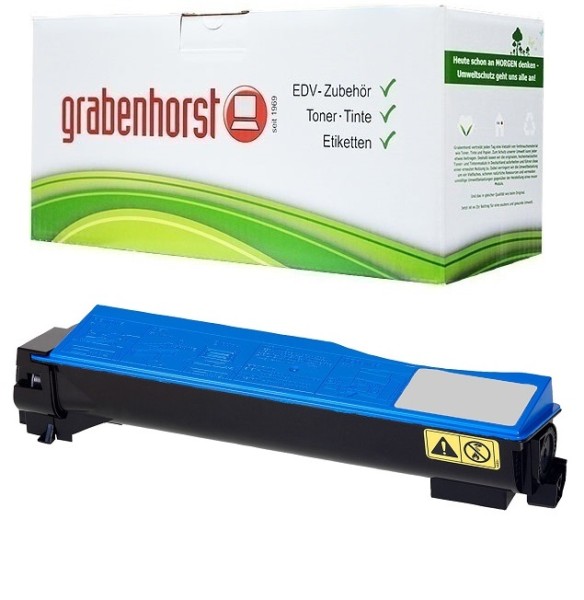 Alternativ Kyocera 1T02HMCEU0 / TK-550C Toner cyan 12.000 Seiten