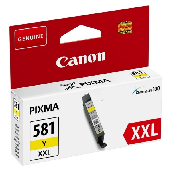 Original Canon 1997C001 / CLI-581 YXXL Tintenpatrone gelb 11,7 ml 825 Seiten