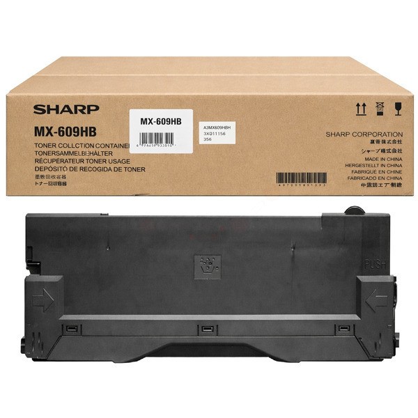 NEUOriginal Sharp MX-609HB Resttonerbehälter 300.000 Seiten