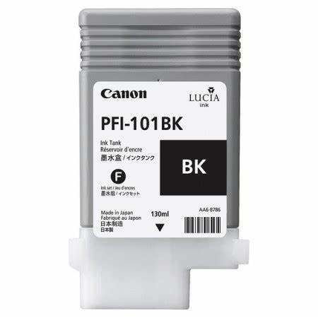 Original Canon 0883B001 / PFI-101BK Tinte black 130 ml