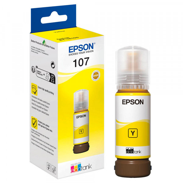 Original Epson C13T09B440 / 107 Tinte yellow 70 ml 7.200 Seiten