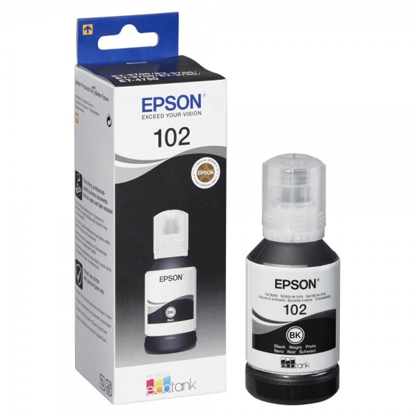 Original Epson C13T03R140 / 102 Tinte black 127 ml 7.500 Seiten