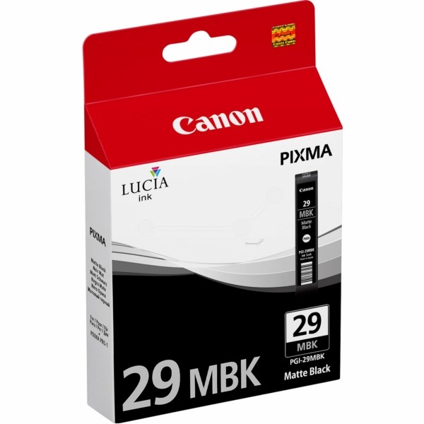 Original Canon 4868B001 / PGI-29 MBK Tintenpatrone schwarz matt 36 ml 1.925 Seiten