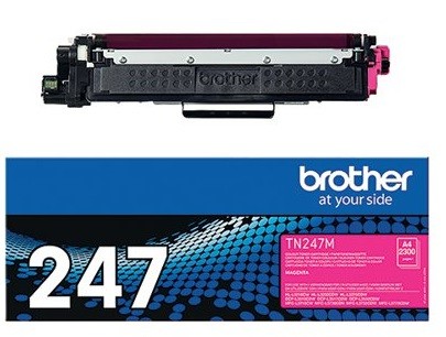 Original Brother TN-247M Toner magenta 2.300 Seiten