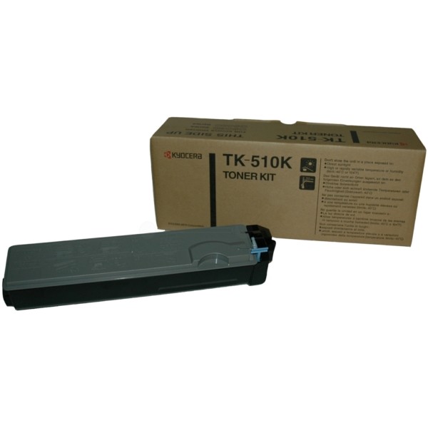 Original Kyocera 1T02F30EU0 / TK-510 K Toner-Kit schwarz 8.000 Seiten