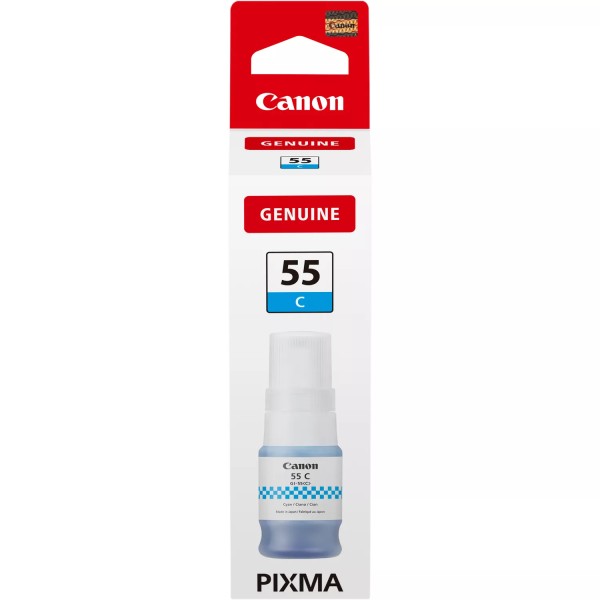 NEUOriginal Canon 6289C001 / GI-55 C Tinte cyan 40 ml 3.000 Seiten