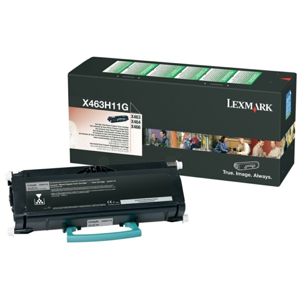 Original Lexmark X463H11G Toner-Kit return program 9.000 Seiten