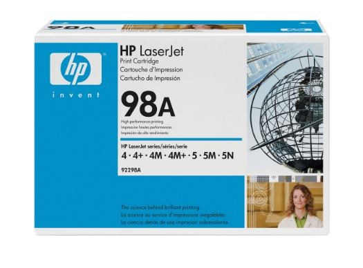 Original HP 92298A / 98A Toner black 6.800 Seiten