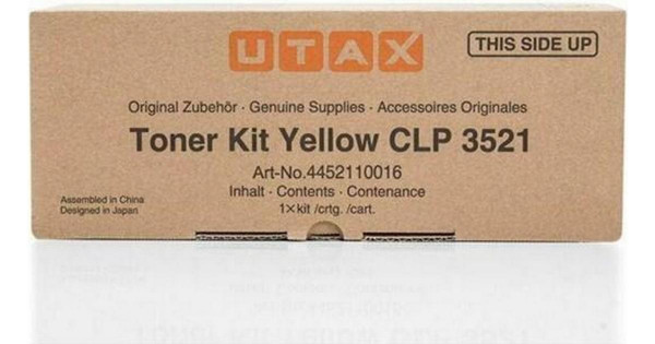Original Utax 4452110016 Toner yellow 4.000 Seiten