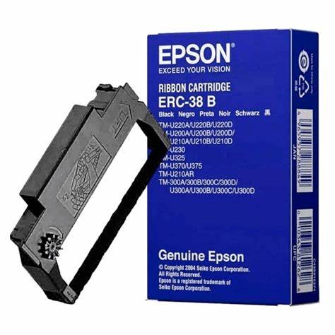 Original Epson C43S015374 / ERC-38-B Nylonband schwarz