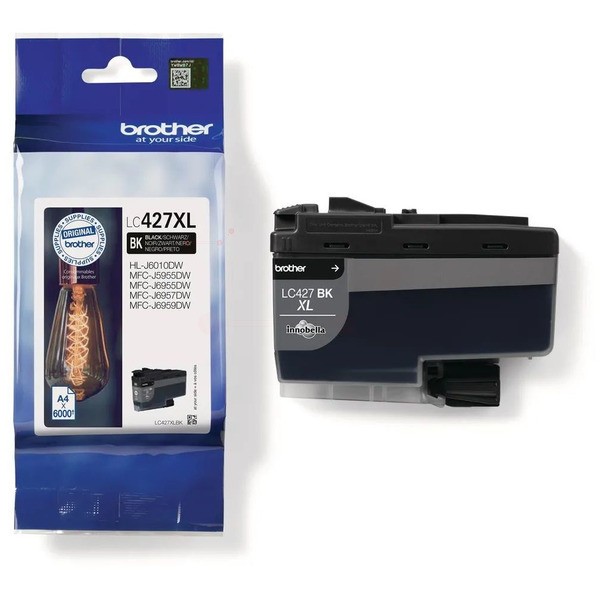 Original Brother LC-427XLBK Tinte black High-Capacity 6.000 Seiten