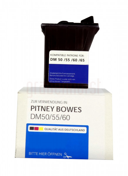 Alternativ Pitney Bowes 797-0B Tinte Frankiermaschine blau