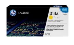 Original HP Q7562A / 314A Toner yellow 3.500 Seiten