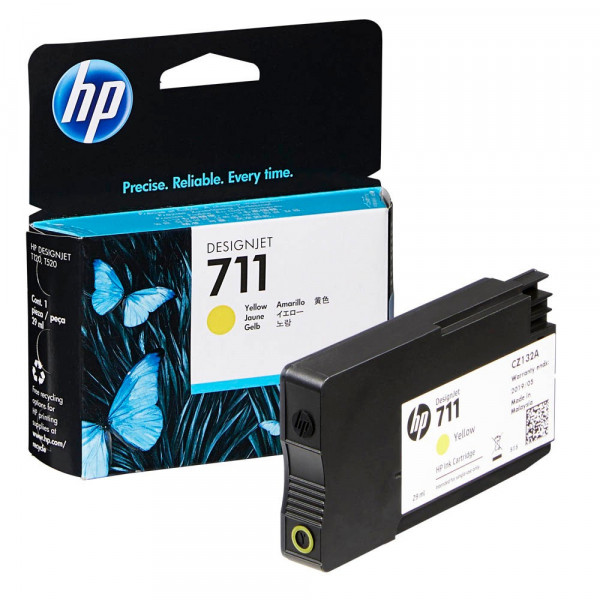 Original HP CZ132A / 711 Tinte yellow 29 ml