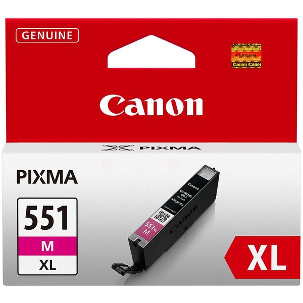 Original Canon 6445B001 / CLI-551 MXL Tintenpatrone magenta 11 ml 680 Seiten