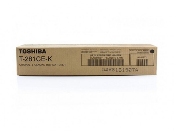 Original Toshiba 6AJ00000041 / T-281CEK Toner black 27.000 Seiten
