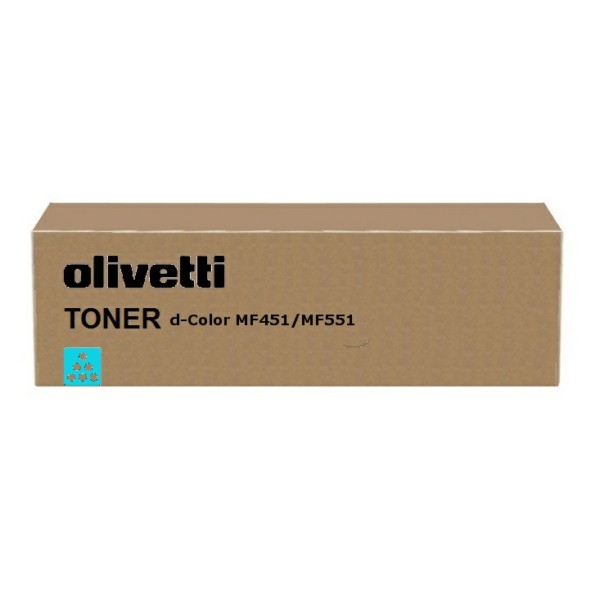 Original Olivetti B0821 Toner-Kit cyan 30.000 Seiten