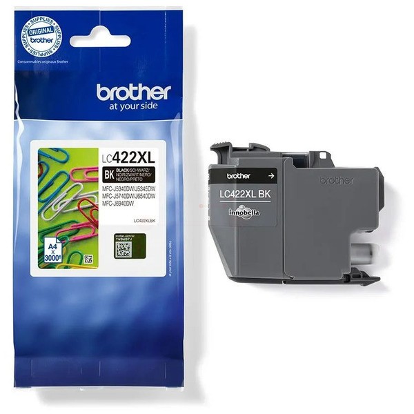 Original Brother LC-422XLBK Tinte black High-Capacity 3.000 Seiten