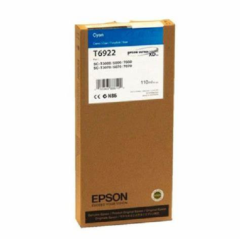Original Epson C13T692200 / T6922 Tinte cyan 110 ml