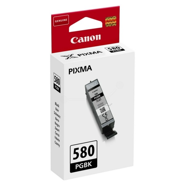 Original Canon 2078C001 / PGI-580 PGBK Tintenpatrone schwarz 11,2 ml 200 Seiten