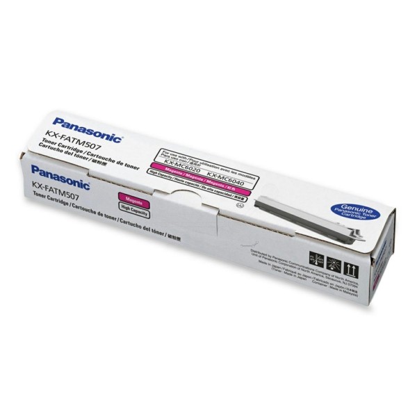 Original Panasonic KXFATM507 Toner magenta 4.000 Seiten