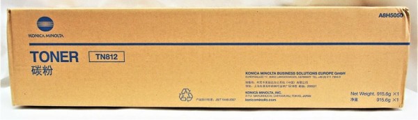 Original Konica Minolta A8H5050 / TN-812K Toner black 40.800 Seiten