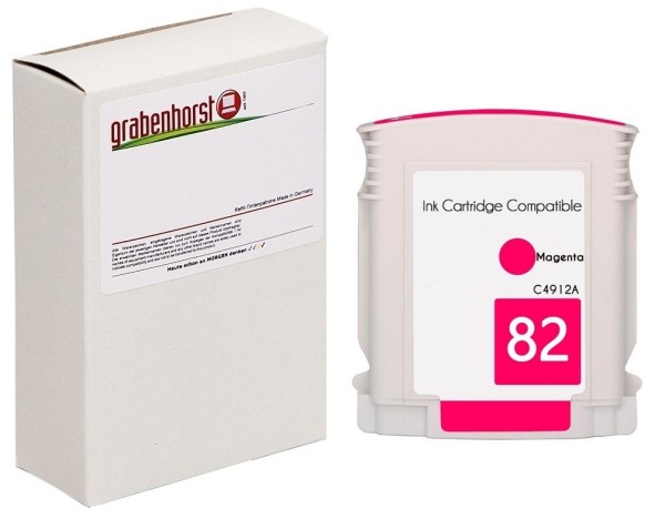 Alternativ HP C4912A / 82 Tinte magenta 69 ml