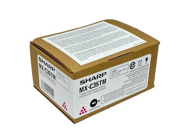 Original Sharp MX-C35TM Toner magenta 6.000 Seiten