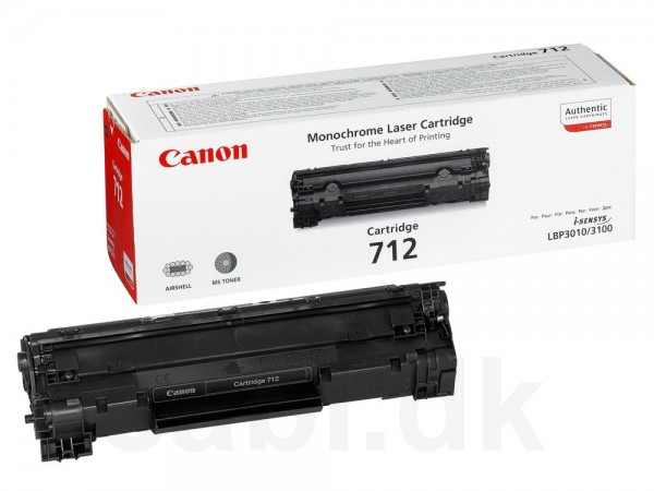 Original Canon 1870B002 / 712 Toner black 1.500 Seiten