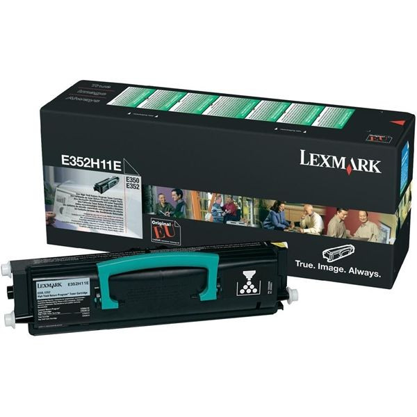 Original Lexmark E352H11E Toner return program 9.000 Seiten
