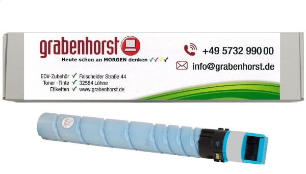 Alternativ Develop AAV84D0 / TN-328C Toner cyan 28.000 Seiten