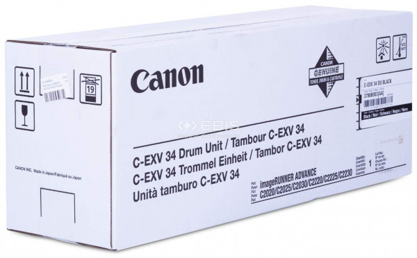 Original Canon 3786B003 / C-EXV34 Trommel black 43.000 Seiten