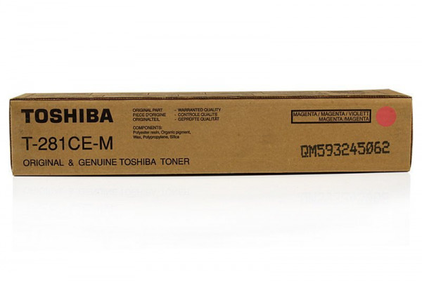 Original Toshiba 6AK00000047 / T-281CEM Toner magenta 10.000 Seiten
